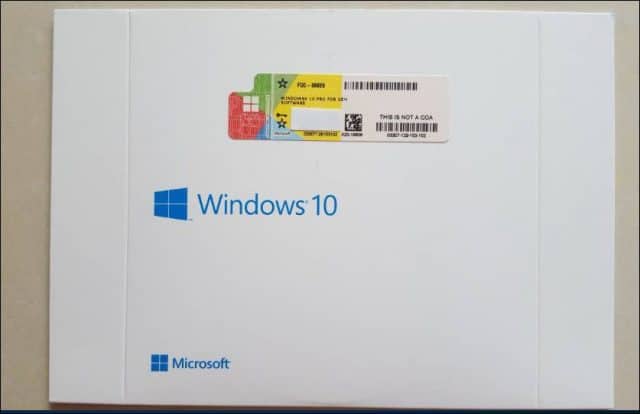Install windows 10 with windows 7 key